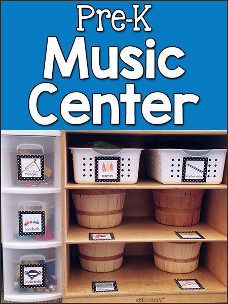 Having a music center in your room is a great way to teach expression. PreKinders shares her classroom and music center to give you a great idea how to have one. This is an easy and practical way to furnish your very own music center. Prek Art Center Ideas, Preschool Music Center Ideas, Preschool Music Center, Music Center Preschool, Preschool Center Ideas, Music Preschool, Block Center Preschool, Toddler Music, Music Classroom Decor