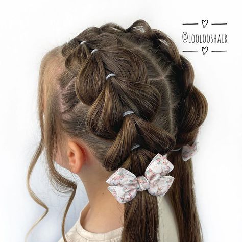 Easy Kid Hairstyles For Long Hair, Kids Beach Hairstyles, Hairstyles For Bows, Hair Bun Ideas, Waves For Short Hair, Beach Waves For Short Hair, Bun Ideas, ليلو وستيتش, My Essentials