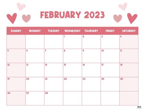 Calender February 2023, February Calendar 2023 Aesthetic, Feb 2023 Calendar, Calendar 2023 February, February 2023 Calendar Printable, February Calendar 2023, I Pad Aesthetic, Feb Calendar, Valentine Calendar