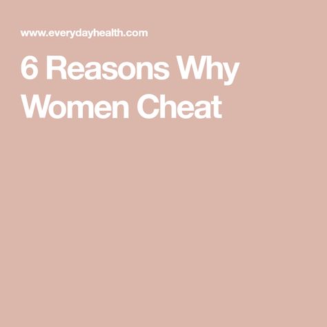 Women Who Cheat, Why Women Cheat, Feel Alive Again, Save Your Marriage, Healthy Facts, Married Women, Stomach Problems, Saving Your Marriage, Everyday Health