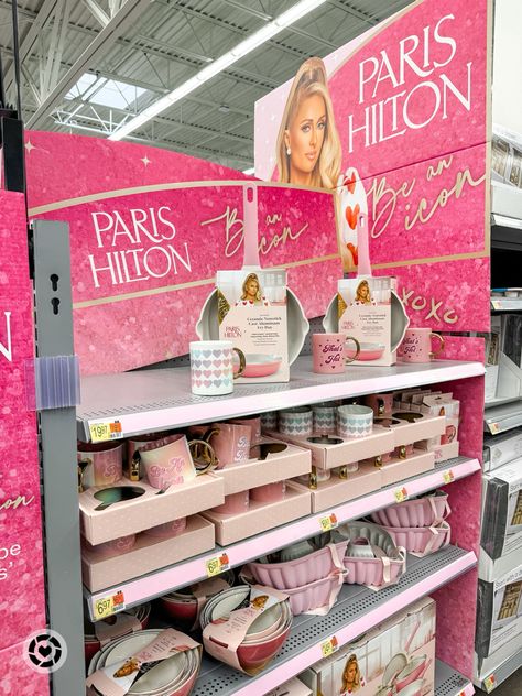 I am LOVING the new Paris Hilton Collection at Walmart! Love the ceramic cookware and gadgets! Give me all of the cute girly items! Follow my shop @itsabbysworldafterall on the @shop.LTK app to shop this post and get my exclusive app-only content! #liketkit #LTKfindsunder50 #LTKhome #LTKCyberWeek @shop.ltk https://liketk.it/4pddw Paris Hilton Kitchen Set, Pink Cookware, Goth Apartment, Girly Items, Kawaii Decor, Rose Accessories, Tiny Room, Pink Goth, Whistling Tea Kettle