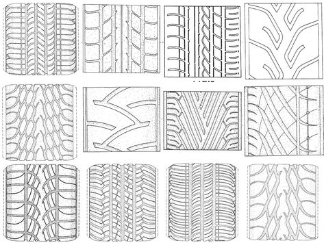 Tyre Tread Pattern, Tire Tread Pattern, Car Enthusiast Tattoo, Texture Sketch, Hot Wheels Storage, Tire Texture, Car Clipart, M Tattoos, Tyre Tread