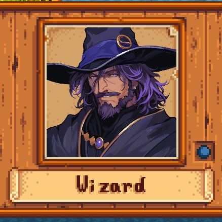 Gunther Stardew Valley Fanart, Stardew Valley Morris, Marlon Stardew Valley, Wizard Stardew Valley Fanart, Rasmodius Stardew Valley, Wizard Stardew Valley, Stardew Valley Portrait Mod, Stardew Valley Wizard, Maru Stardew Valley