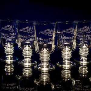 Custom engraved Irish coffee mugs - no clean-up drink glasses that turn into wedding favors! Irish Wedding Favors, Wedding Ring Cushion, Types Of Glassware, Table Arrangements Wedding, Irish Coffee Mugs, Personalised Glasses, Mom Wedding Gift, Ireland Wedding, Wedding Favors Cheap