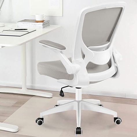 Amazon.com: KERDOM Ergonomic Office Chair, Breathable Mesh Desk Chair, Lumbar Support Computer Chair with Wheels and Flip-up Arms, Swivel Task Chair, Adjustable Height Home Gaming Chair : Home & Kitchen Office Chair Lumbar Support, Ergonomic Desk Chair, Best Office Chair, Computer Desk Chair, Ergonomic Desk, Swivel Office Chair, Mesh Office Chair, Ergonomic Office, Adjustable Desk