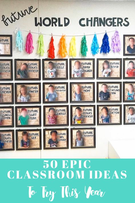 Organization Classroom, Decoration Classroom, Ideas For Classroom, Preschool Rooms, Kindergarten Classroom Decor, Prek Classroom, Kind Photo, Classroom Makeover, Preschool Classroom Decor