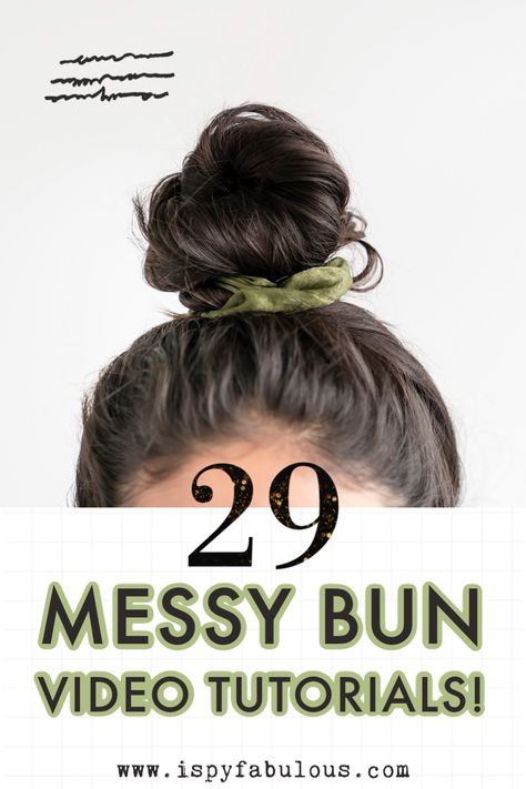 Bun Tutorial For Medium Hair, Messy Bun Curly Hair, Quick Messy Bun, The Perfect Messy Bun, Easy Messy Bun, Drugstore Hair Products, Perfect Messy Bun, Bun Tutorials, Messy Bun Tutorial