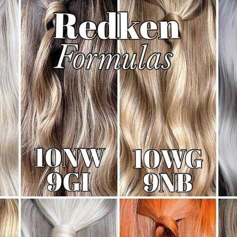 Redken Neutral Blonde Formula, Toner Formulas, Blonde Toner, Red Roots, Redken Hair Color, Neutral Blonde, Colored Hair Tips, Redken Hair Products, Redken Shades