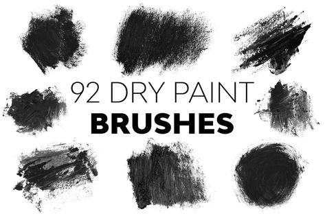 Dry Paint Brushes Photoshop Brushes Painting, Procreate Downloads, Smudge Painting, Psd Texture, Brushes For Photoshop, Best Procreate Brushes, Ui Color, Procreate Brushes Free, Photoshop Painting