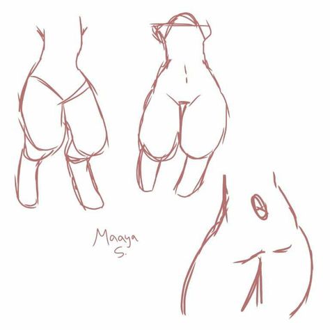 Anthro Base Drawing, Kemono Art Style Tutorial, Fursona Body Base, Anthro Body Reference, Anthro Body Base, Anthro Anatomy Reference, Rabbit Feet Drawing, Kemono Art Tutorial, Kemono Fursuit Base Drawing