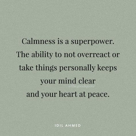 Calm Is A Super Power, Super Power Quotes, Positive Motivational Quotes, Good Morning Inspiration, Thank You Quotes, Feelings Words, Quotes On Instagram, Morning Inspiration, Positive Quotes Motivation