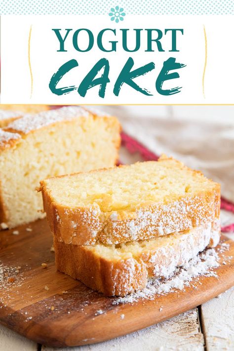 Make the Easiest Ever, No-Fail Yogurt Cake Recipe Lemons Cake, Baking With Yogurt, Yogurt Cake Recipe, Greek Yogurt Cake, Lemon Yogurt Cake, Spring Time Desserts, Yoghurt Cake, Lemon Yogurt, Greek Yogurt Recipes