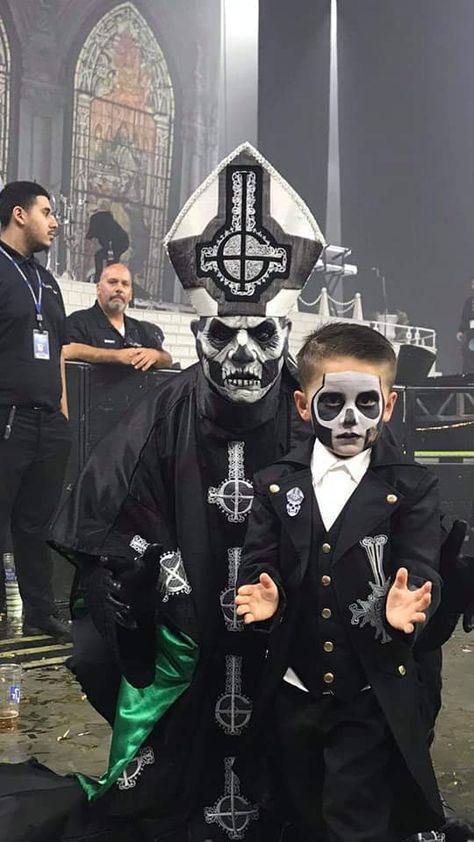 Ghost Band Inspired Makeup, Ghost Band Makeup, Band Makeup, Ghost Papa Emeritus, Ghost Memes, Doom Metal Bands, Ghost Album, Demon Baby, Ghost Videos