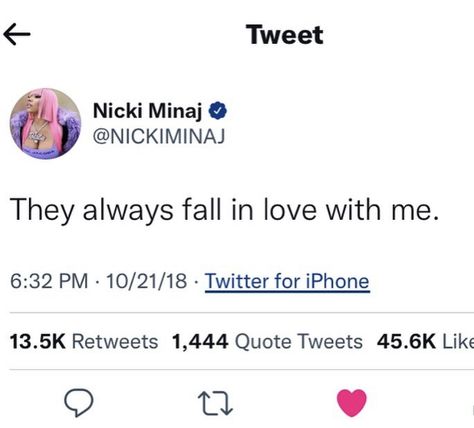 Nicki Minaj Twitter Quotes, Nicki Minaj Tweets, Nicki Quotes, Nicki Minaj Wallpaper, Nicki Minaj Quotes, Self Motivation Quotes, Relatable Tweets, Self Motivation, Motivation Quotes