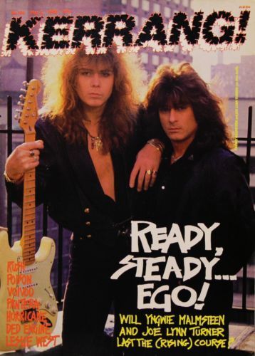 Kerrang Magazine Cover, Joe Lynn Turner, Kerrang Magazine, Swag Poses, Yngwie Malmsteen, The Face Magazine, Guitar Magazine, Celebrity Bodies, Band Wallpapers