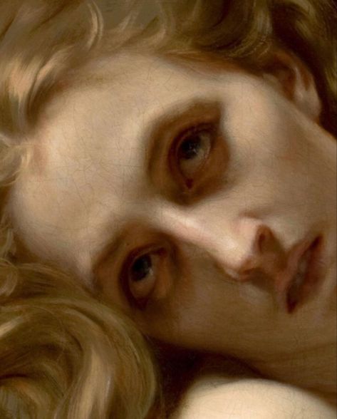 Hugues Merle, Mary Magdalene, The Cave, Art Artist, Close Up, Hair, Art