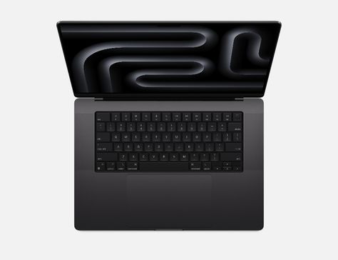 16-inch MacBook Pro - Space Black - Apple Macbook Black, Macbook Keyboard Cover, Macbook Pro Laptop, Macbook Keyboard, Apple Gift Card, Apple Gifts, Space Black, Apple Laptop, Black Apple