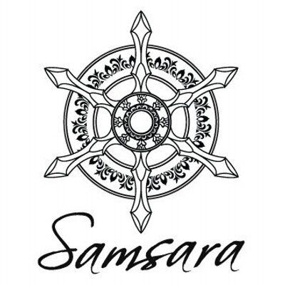 Wheel Of Samsara Tattoo, Wheel Of Samsara, Samsara Symbol, Dharma Wheel Tattoo Design, Metro Story, Dharma Wheel Tattoo, Samsara Tattoo, Luxury Pictures, Buddha Symbols