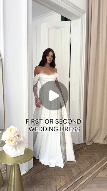 Eva Lendel | Wedding dresses on Instagram: "Which one do you like more? 😍

❤️ 1st dress - Baccara 
❤️ 2nd dress - Envy" Eva Lendel Wedding Dresses, Eva Lendel, Second Wedding Dresses, Second Weddings, Wedding Dresses, Wedding Dress, Dresses, On Instagram, Instagram