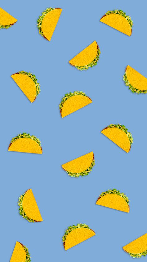 It's time to spice up your wallpaper. Taco Bell Wallpaper, Taco Wallpaper, Bell Wallpaper, Summer Tacos, Blank White Background, Chocolate Drawing, Mexico Wallpaper, Eating Tacos, Your Wallpaper