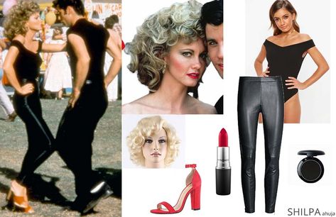 Hollywood Icon Costume Ideas, Grease Dresses, Hollywood Dress Up Ideas For School, Movie Themed Party Costumes, Hollywood Costume Ideas For Women, Hollywood Theme Outfit, Hollywood Costume Ideas, Old Hollywood Costumes, Hollywood Outfit Ideas Party