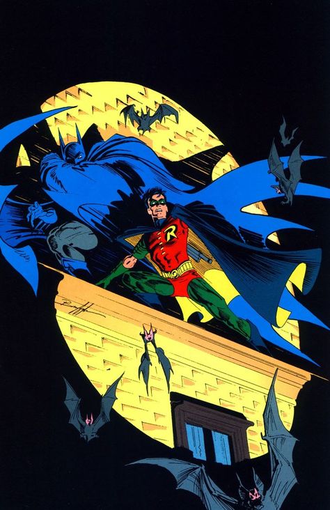 Tim Drake is a vigilante and member of the Batman Family. He became the third Robin at a young... Norm Breyfogle, Robin Tim Drake, Batman & Robin, Batman Poster, Univers Dc, Batman Artwork, Batman Wallpaper, Arte Dc Comics, Batman Comic Art