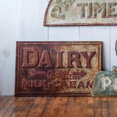 SALVAGE & SUPPLY | Shop Sales Events Antique Farmhouse Art Above Tv, Vintage Wine Bottle, Inspirational Wall Decor, Iron Sheet, Metal Wall Sign, Bedroom Refresh, Salvaged Wood, Vintage Wine, Wood Display