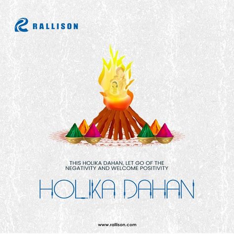 On the auspicious occasion of Holika Dahan, We hope that the canvas of your life will be painted in bright colors of happiness. Rallison family wishes a Happy Holika Dahan to you and your family. #Rallison #Holika #HolikaDahan #HolikaDahan2022 #holi #Holi2022 #traditional #ritual #fire #colour #colourfestival #indianfestival #trending #festival #happyholi #holicelebration #holifestival #happyholi2022 Holi Dahan Wishes, Holika Dahan Creative Ads, Happy Holika Dahan Wishes, Holi Dahan, Happy Holika Dahan, Holika Dahan, Island Cake, Rama Image, Shri Ganesh Images