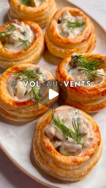 Lili Forberg on Instagram: "My in-laws were on the way, and I wanted to make something that looks fancy but is actually so quick and easy. These chicken and mushroom vol-au-vents were the perfect solution—light, buttery puff pastry filled with a creamy mix made using thick chicken @erin.soup   It’s rich, full of flavor, and takes all the hard work out of cooking. It turned out so good, and it’s proof that impressive doesn’t have to mean stressful.  Pick up Erin’s Thick Chicken Soup in your next shop so you always have it on hand for moments like these. Recipe below if you’d like to try them.   Chicken and Mushroom Vol-au-Vents  Ingredients:  1 sachet Erin’s Thick Chicken Soup 1 pack puff pastry 1 egg for egg wash Butter for frying 1 onion, finely chopped 2 cloves garlic, minced 2 chicken b Chicken Vol Au Vent Recipe, Vol Au Vent Fillings, Vol Au Vent Recipe, Chicken Vol Au Vent, Puff Pastry Filling, Chicken And Mushroom, Drinks Ideas, Egg Wash, Filling Recipes