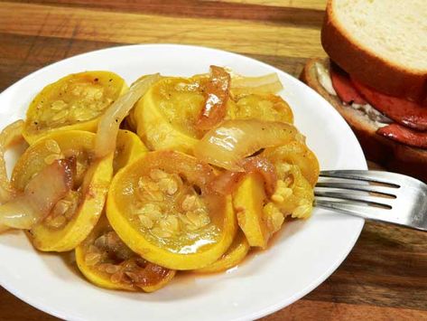 Squash and Onions Recipe, as seen on Taste of Southern.com Squash And Onions Recipe, Stewed Squash, Squash And Onions, Easy Squash Recipes, Southern Squash, Southern Tomato Pie, Vegetables Dishes, Yellow Squash Recipes, Schwarzkopf Got2b