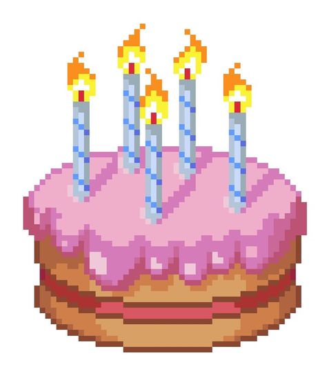 Cake Art Birthday Cake, Crown Pictures, Cake Icon, Cake Drawing, Pixel Animation, Pixel Art Tutorial, Arte 8 Bits, Picture Quilts, Queen Pictures