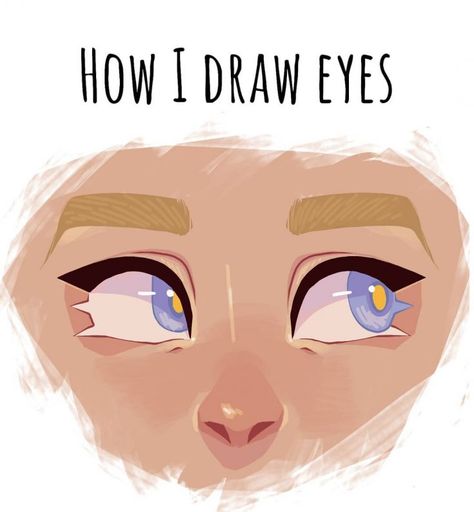 How To Draw Eyes, Tree Drawings Pencil, Cartoon Eyes Drawing, Cute Eyes Drawing, Draw Eyes, Cartoon Eyes, Eye Tutorial, Aesthetic Eyes, Wow Art