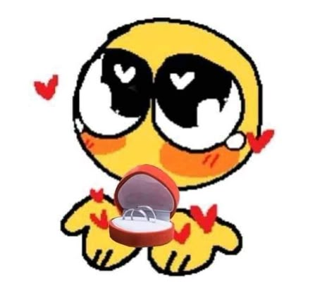 Love Emoji, Emoji Drawings, Discord Emojis, Emoji Love, Emoji Drawing, Sticker Pack, Marry Me, Yellow