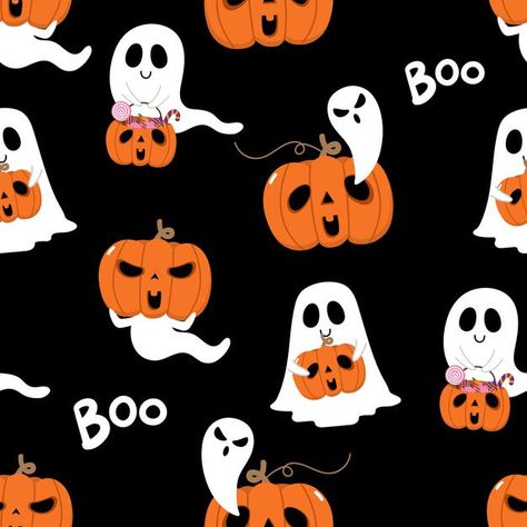 Cute Spooky Wallpaper Iphone, Spooky Background, Scary Backgrounds, Halloween Wallpaper Cute, Halloween Scrapbook, Halloween Wallpaper Iphone, Scary Pumpkin, Halloween Banner, Halloween Cartoons