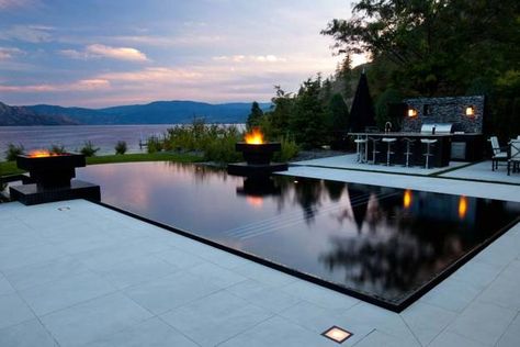 75 Infinity Pools, No Boundary Swimming Spaces with Great Views Moderne Pools, Infinity Pools, Luxury Swimming Pools, تصميم داخلي فاخر, Urban Interiors, Luxury Pools, Modern Pools, Dream Pools, Backyard Pool Designs