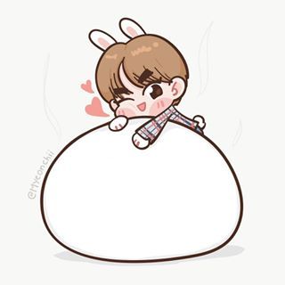 a bunny and a bun🐰💕 — [do NOT repost✋] — #exo #suho #수호 #준면  #fanart #exofanart #kpopfanart #illustration #drawing  #kimjunmyeon #junmyeon Exo Cartoon, Exo Chibi Fanart, Exo Stickers, Exo Chibi, Exo Art, Exo Fan Art, Exo Fanart, Exo Suho, Exo Fan