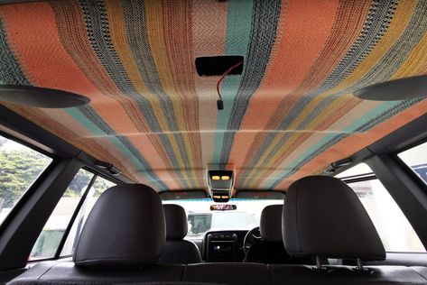 Custom Fabric Headliner. Jeep Cherokee XJ DIY Car Roofliner Custom Truck Headliner, Car Headliner Ideas, Custom Headliner, Jeep Cherokee Interior, Jeep Upgrades, Car Makeover, Jeep Cherokee Accessories, Headliner Repair, Jeep Wrangler Forum