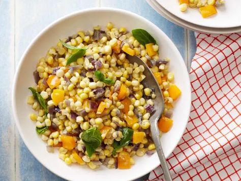 Get Confetti Corn Recipe from Food Network Confetti Corn, Summer Side Dishes Recipes, Food Network Chefs, Summer Sides, Ina Garten Recipes, Healthy Grilling, Healthy Summer Recipes, Summer Side Dishes, Corn Recipes