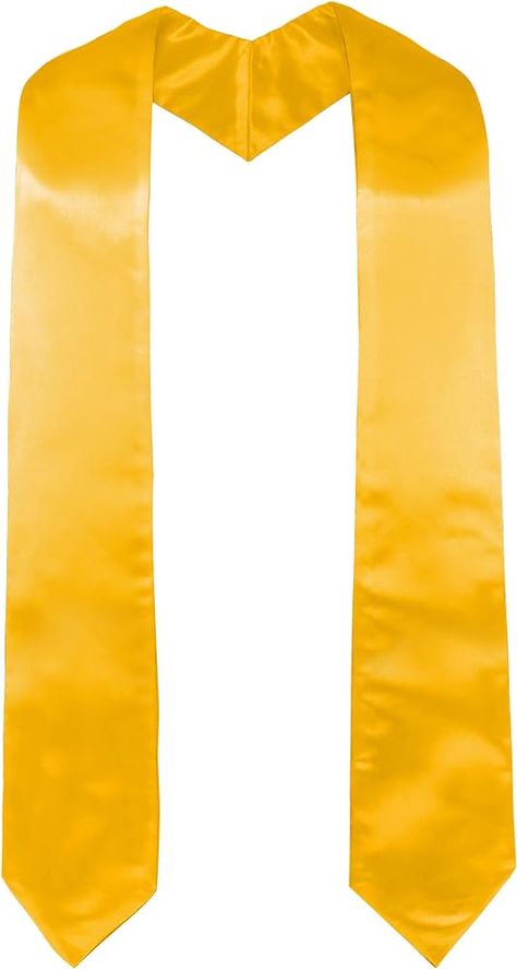 Amazon.com: GraduatePro Plain Graduation Stole for Unisex Adults Sash 60" Long 16 Colors : Clothing, Shoes & Jewelry Graduation Gowns And Caps, Doctoral Gown, Graduation Stoles, Graduation Cap And Gown, Graduation Sash, Arrow Point, Graduation Gown, Graduation Stole, Church Activities