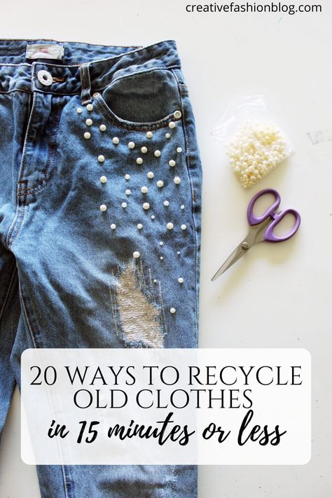 Restyle Old Clothes, Altered T Shirts, Jeans Refashion, Recycle Old Clothes, Eye Clinic, Diy Crop Top, Old Bras, Clothing Upcycle, About Friendship