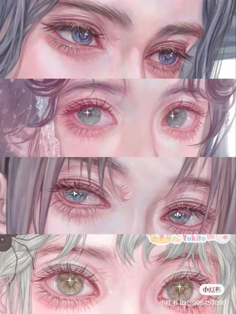 art drawing xiaohongshu xhs 小红书 chinese art chinese drawing anime eyes kawaii #art #drawing #chinese Chinese Art Style Anime, Chinese Eye Drawing, Chinese Anime Drawing, Chinese Style Drawing, Chinese Eyes Drawing, Chinese Art Tutorial, Xiaohongshu Art Tutorial, Xiaohongshu Art, Chinese Eyes