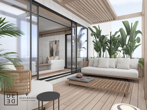 Balcony Yoga, Apaneca, Architectural Masterpieces, Balkon Decor, Terrace Decor, Rooftop Terrace Design, Balcony Ideas Apartment, Apartment Patio Decor, 아파트 인테리어