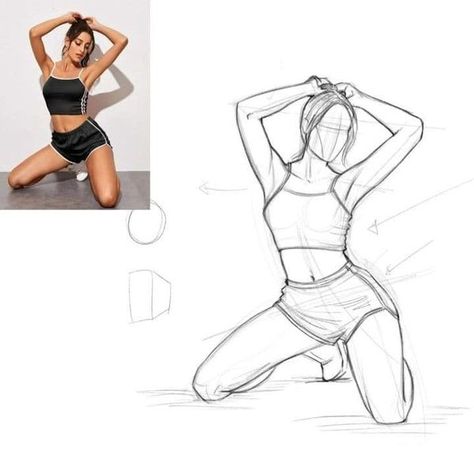 White Esprit Figure Drawing Tutorial, Gesture Drawing Poses, Fashion Illustration Poses, Human Sketch, Human Body Drawing, Human Figure Sketches, Fashion Figure Drawing, Fashion Drawing Tutorial, Human Anatomy Drawing