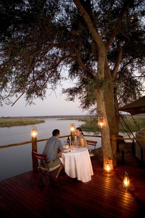 Botswana Safari, Luxury Safari, Safari Lodge, Design Room, Out Of Africa, Sustainable Tourism, Romantic Places, Romantic Dinner, Romantic Dinners