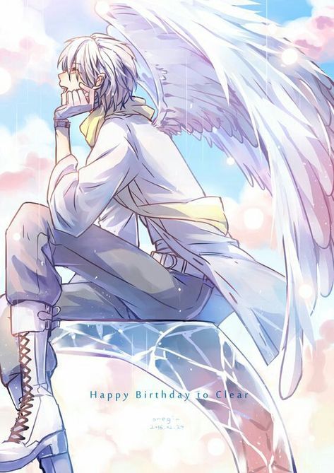 Clear Dmmd, Ange Demon, Art Manga, Sakura Card, Angels And Demons, Anime Angel, An Angel, Cute Anime Guys, 그림 그리기