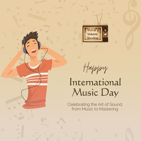 🎶 Happy International Music Day! 🎶 Since the dawn of humanity, music has been the universal language that transcends borders, cultures, and even time itself. From the rhythmic beats of ancient drums to the intricate symphonies of the modern orchestra, music has been our most faithful companion, evolving alongside us, shaping our stories, and transforming our world. Thousands of years ago, in the heart of early civilizations, music was born from nature. The rustle of the wind, the splash of ... International Music Day, Early Civilizations, Music Day, Orchestra Music, Universal Language, International Music, The Dawn, Our World, Orchestra