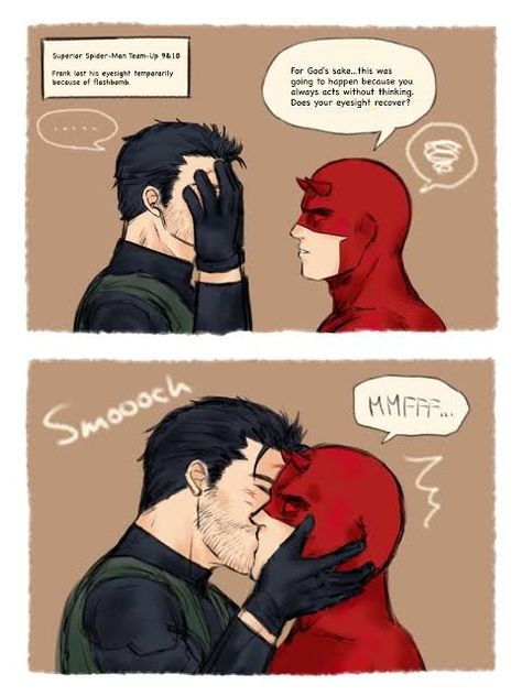 Frank Castle y Matt Murdock Frank Castle, Matt Murdock, Marvel Dc Comics, Marvel Dc, Marvel Comics, Dc Comics, Avengers, Spiderman, Castle