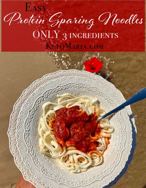 Keto Maria, Egg Noodle Recipe, Noodles With Egg, Psmf Diet, Protein Noodles, Protein Sparing Modified Fast, Sugar Foods, Carnivore Keto, Keto Noodles