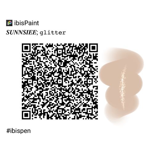 Ibis paint x, QR, brushes, glitter, brush Ibis Paint Glitter Brush, Glitter Brush Ibispaint, Ibis Paint Brush Qr, Ibis Brush, Ibis Paint Brush, Brush Codes, Ibis Brushes, Wedding Symbols, Brush Code