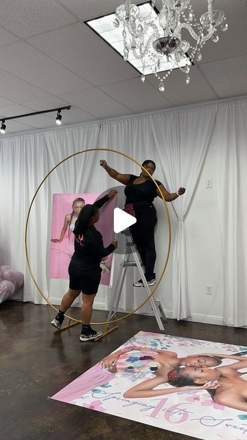 Organic Balloon Design w/ Jenee’ ✨ on Instagram: "DOUBLE HOOPS WITH 4*4 photo 🥵

Circa May 2023 💪🏾

Are you a beginner balloon designer? Join our two-day class to learn three essential focal points that will jump-start your business! visit the site www.JPD-EDU.com 

Upcoming In-Person👇🏾 
July 30th-31st- Atlanta, Georgia📍- 2 seats left
August 21st-22nd- Elizabeth, NJ📍- Sold out! 
September 19th- One day (Elizabeth, NJ📍- Just dropped!
October 23rd-24th- Elizabeth, NJ📍-Just dropped!

Online 💻
August 28th-Ombrè Rope Masters
August 29th- Basic Organic Garlands

Let’s create magic 🪄 

Use code (ImReady) at checkout for $50 off 💕

#Balloons #Balloonclass #balloondesign #NJ" Hoop Balloon Garland, Balloon Hoop, Balloon Crafts, Focal Points, Balloon Design, May 2023, 4 Photos, Atlanta Georgia, Balloon Garland